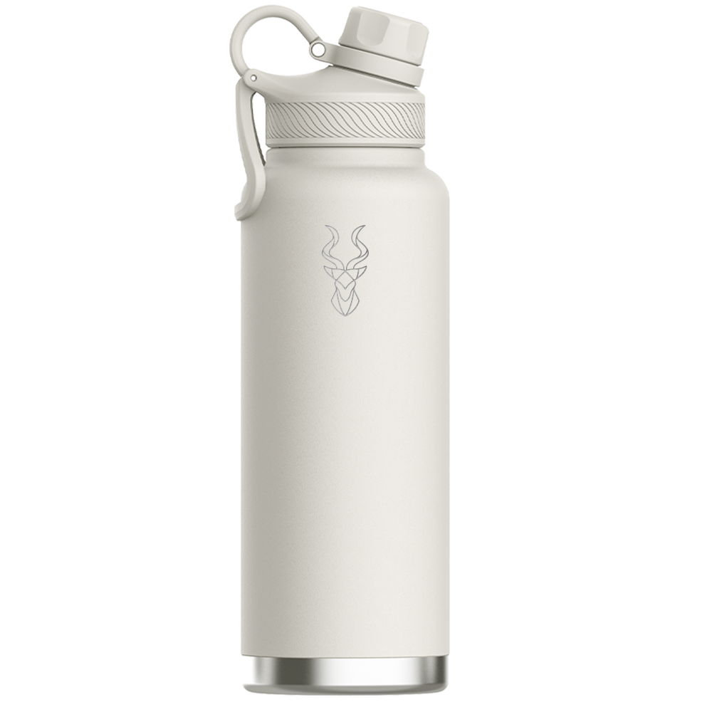 Dhabi Stainless Steel Bottle – 40oz (White)