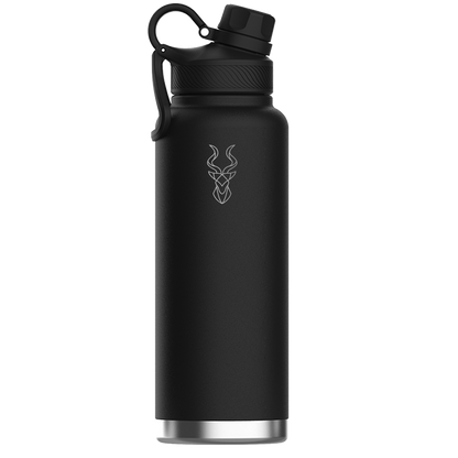 Dhabi Stainless Steel Bottle – 40oz (Black)
