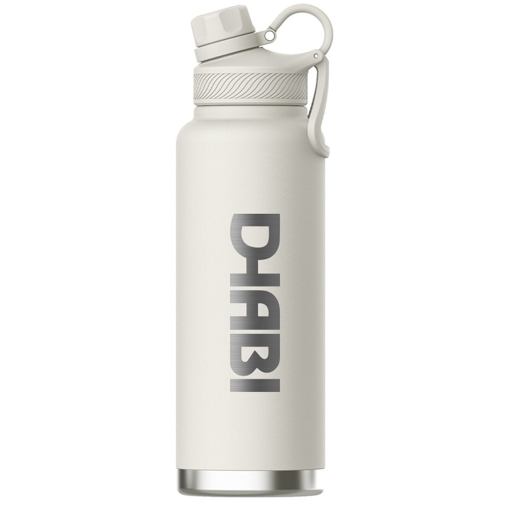 Dhabi Stainless Steel Bottle – 40oz (White)
